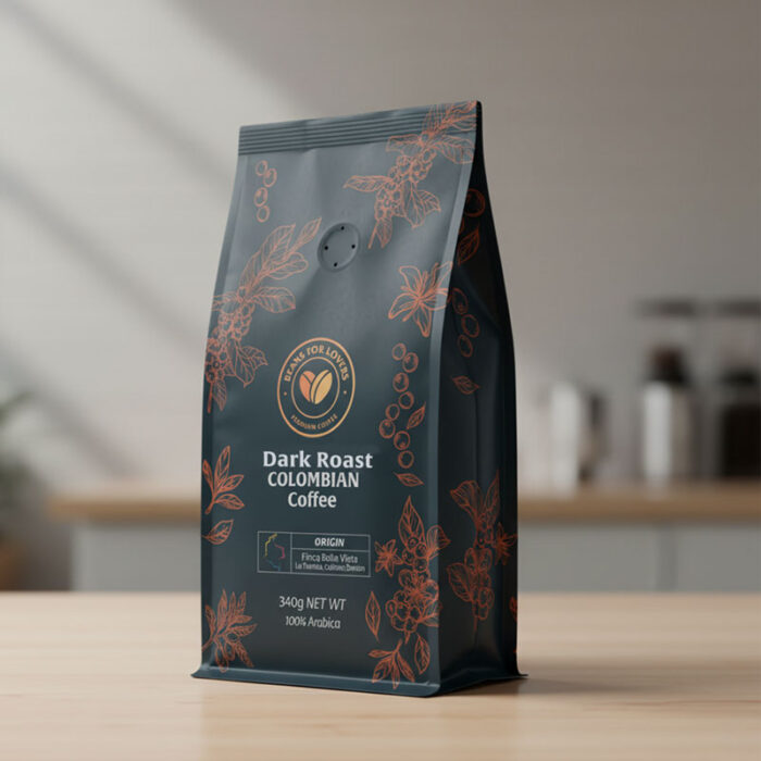 Dark Roast Coffee - Ground Coffee - 340 Gr.